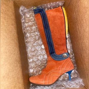 miss sixty high boots. never worn, only tried on